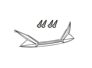 Reflectors SHAD D1B471CAR for SH47 Rosu