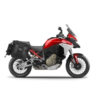 Set of SHAD TERRA TR40 adventure saddlebags, including mounting kit SHAD DUCATI MULTISTRADA 1200 V4 - Img 1