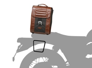 Side bag SHAD CAFE RACER SR38 X0SR38 10l Brown - Img 4