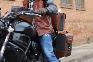 Side bag SHAD CAFE RACER SR38 X0SR3821 10l Negru - Img 8