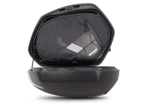 Sidecase moto 36 Litri SHAD SH36 gri inchis - Img 3