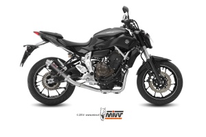 Sistem de evacuare complet 2x1 MIVV GP Y.045.L2S Carbon d105 - Img 2