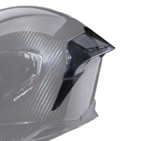 Spoiler casca integrala Caberg model Drift - Drift Evo (prima generatie) - culoare: fumuriu