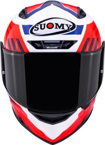SUOMY TRACK-1 FRAMEWORK WHITE RED BLUE ECE 22.06 - Img 2