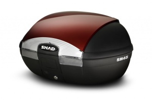 Topcase moto SHAD SH45 Rosu