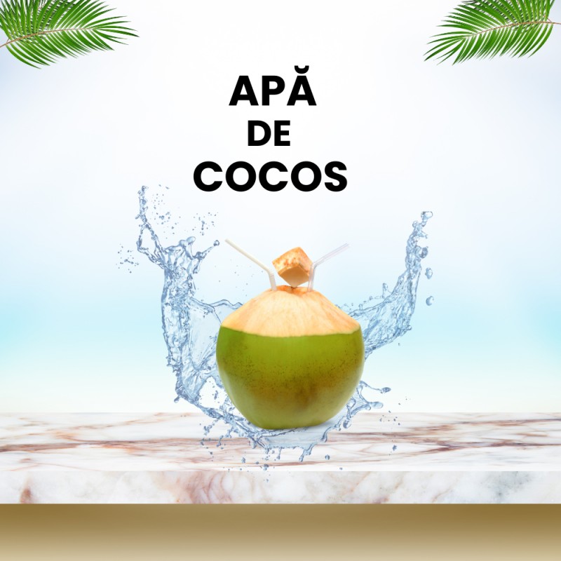 Apa de Cocos Verde – Beneficii, Hidratare Naturală și Electroliți Pur Naturali