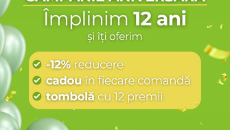 Regulament Tombola cu premii NosugarShop.ro -  12 ani