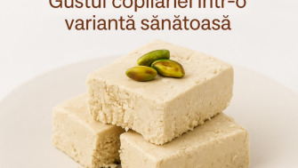 Halva fără zahăr – Gustul copilăriei într-o variantă sănătoasă
