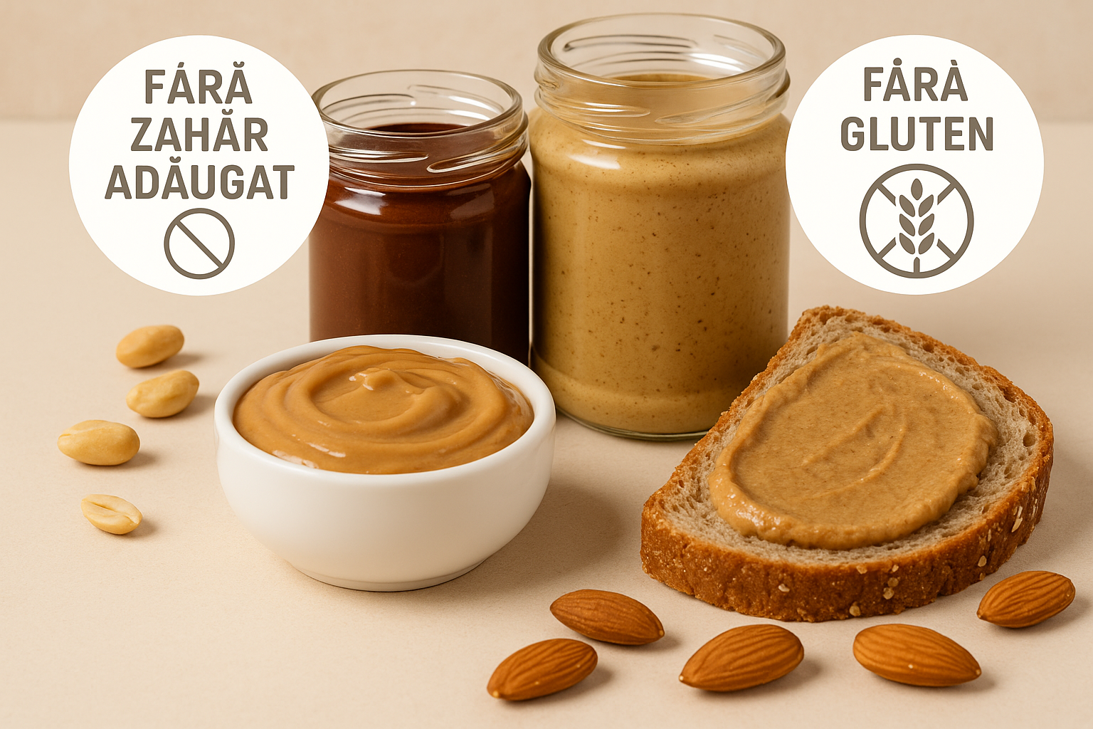 Unturi si Creme tartinabile fara Gluten