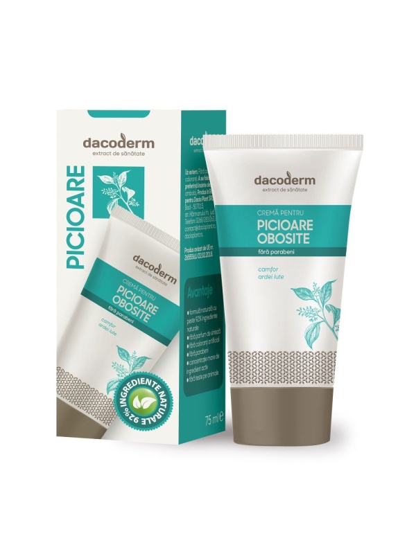 CREMA PICIOARE OBOSITE "DACODERM" 75ml DACIA PLANT