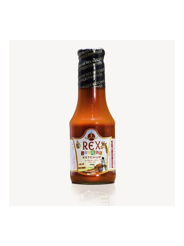 Ketchup pentru copii cu continut scazut de sare (fara zahar) 540g - Rex