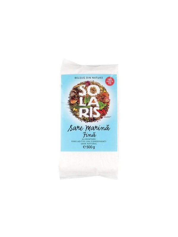 Sare marina fina 500gr SOLARIS