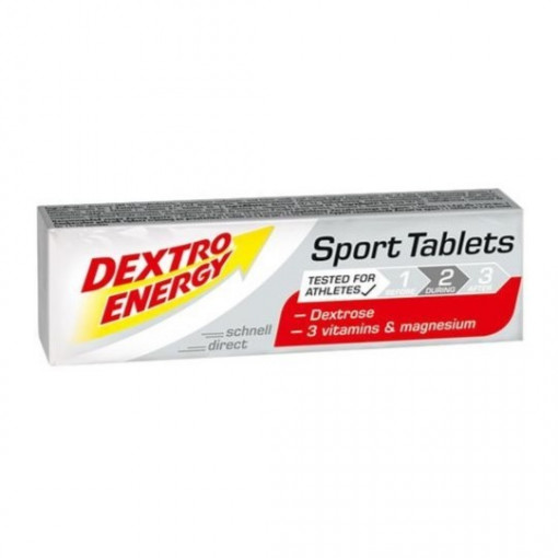 Tablete de dextroza cu vitamine si magneziu SPORT FORMULA 94g - DEXTRO ENERGY