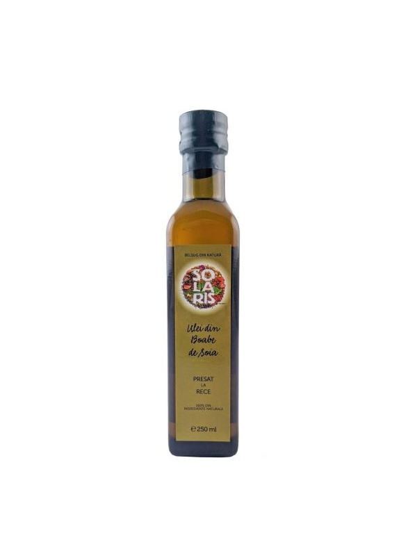 ULEI DIN BOABE DE SOIA PRESAT LA RECE 250ml SOLARIS