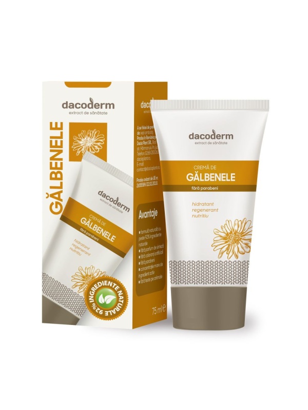 CREMA DE GALBENELE "DACODERM" 75ml DACIA PLANT