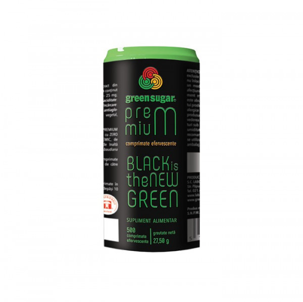 Indulcitor natural cu Stevia 500 comprimate - Green Sugar Premium