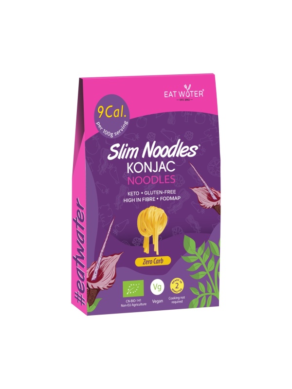 Taietei din faina de konjac BIO 270g (vegan, fara carbohidrati, fara gluten) - Slim Pasta