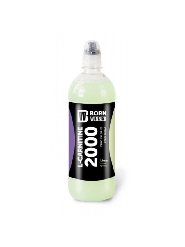 Bautura racoritoare cu L-carnitine 2000mg Lime 700ml - Born Winner