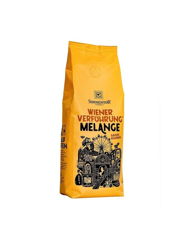 CAFEA "ISPITA VIENEZA" MELANGE BOABE ECO 500gr SONNENTOR