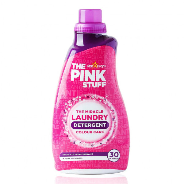 Detergent lichid pentru rufe colorate 30 spalari 960ml - THE PINK STUFF