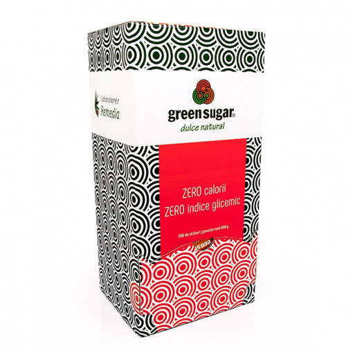 Indulcitor natural cu Stevia sticks 200 - Green Sugar