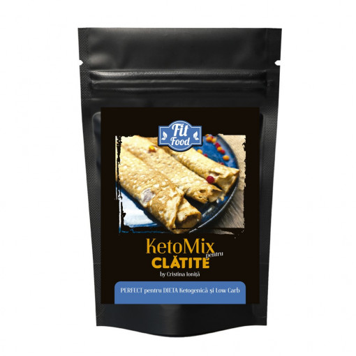 Ketomix Clatite by Cristina Ionita (low carb, keto) 100g - Fit Food