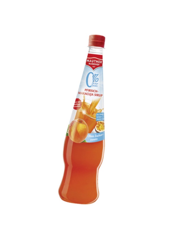 Sirop din Piersică şi Maracuja 0% zahăr 700ml - Mautner Markhof