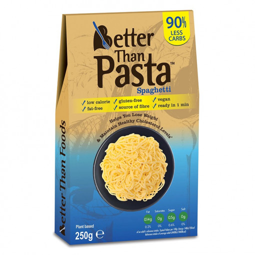 Spaghetti din konjac fara clatire (fara gluten, low carb, vegan) 250g - Better Than Foods