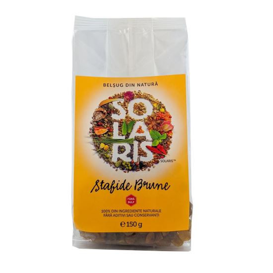 STAFIDE BRUNE 150gr SOLARIS
