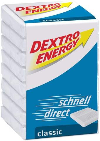 Tablete dextroza cuburi classic 46g - Dextro Energy