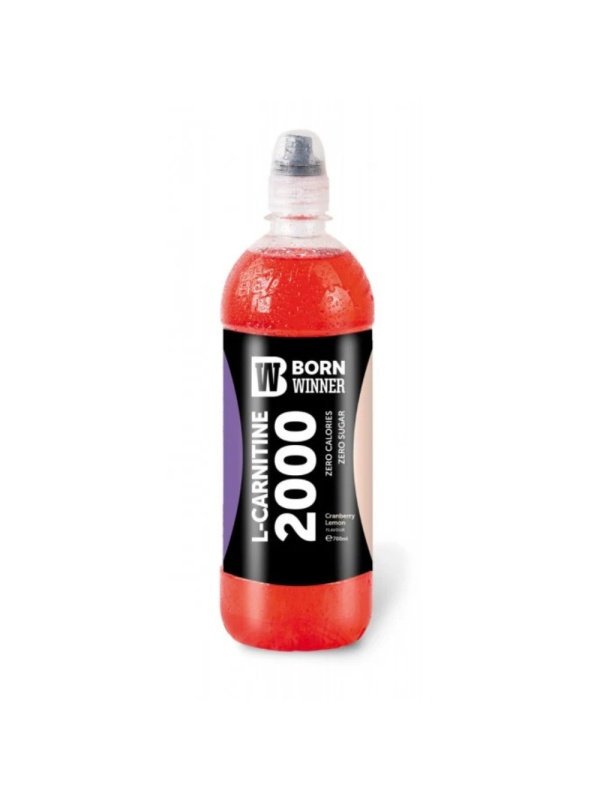 Bautura racoritoare cu L-carnitine 2000mg Cranberry and Lemon 700ml - Born Winner