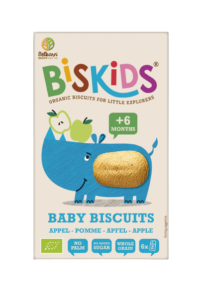 Biscuiti Eco pentru copii cu gust de mar (fara zahar) 120 g - Biskids