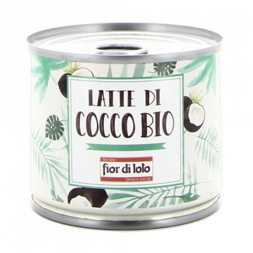 Crema vegetala din nuca de cocos (68% extract de cocos) 200ml Fior di Loto