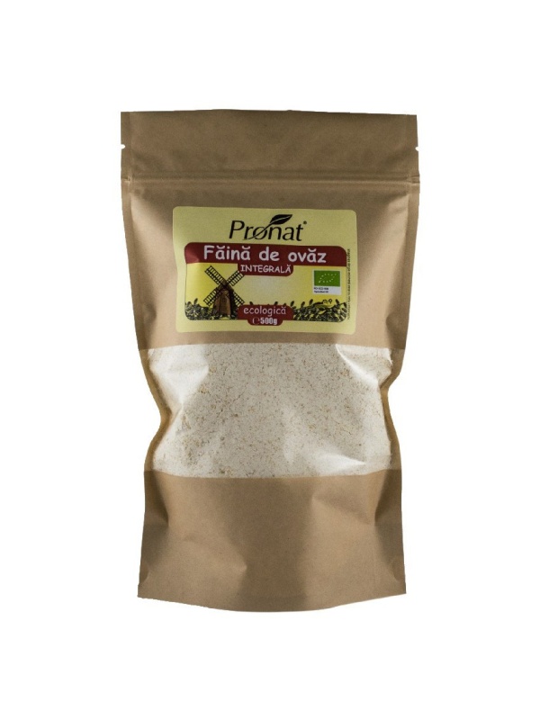 Faina integrala Eco de ovaz 500g - Pronat