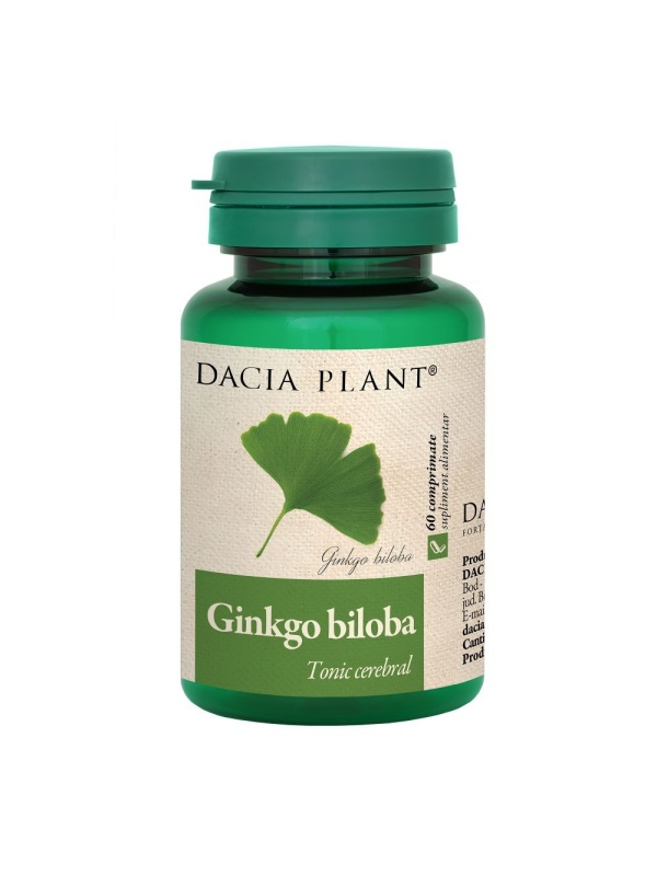 GINKGO BILOBA 100mg 60 cpr DACIA PLANT