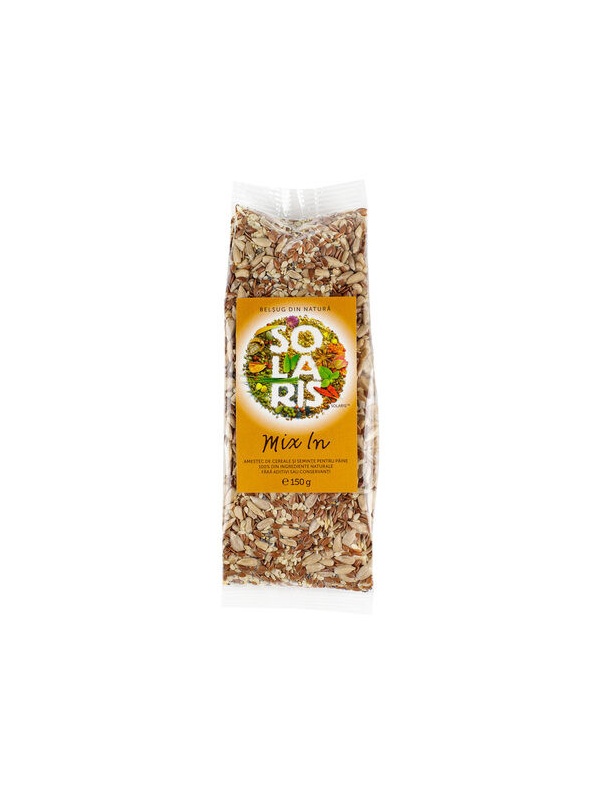 MIX IN PENTRU PAINE (In, floarea-soarelui, susan) 150g SOLARIS