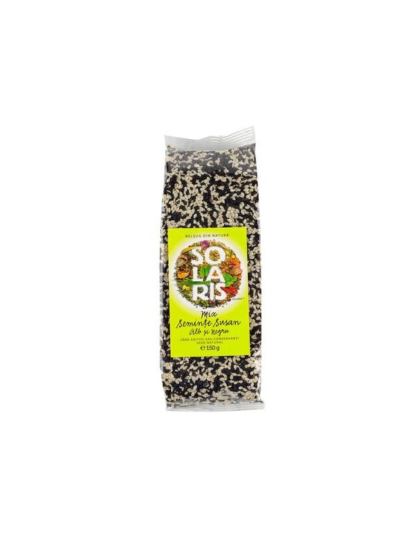 Mix seminte susan alb si susan negru 150gr SOLARIS