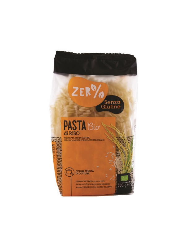 Paste bio Fusilli din orez (fara gluten) 500g - Fior di Loto