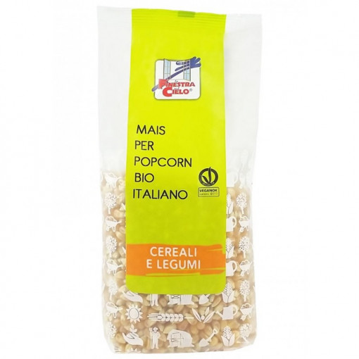 Porumb bio pentru floricele (popcorn) 500g - La Finestra Sul Cielo