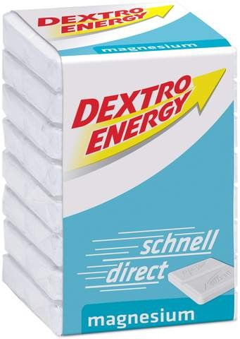 Tablete dextroza cuburi magneziu 46g - Dextro Energy
