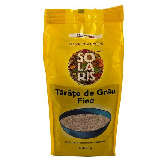 Tarate de grau fine 300gr SOLARIS