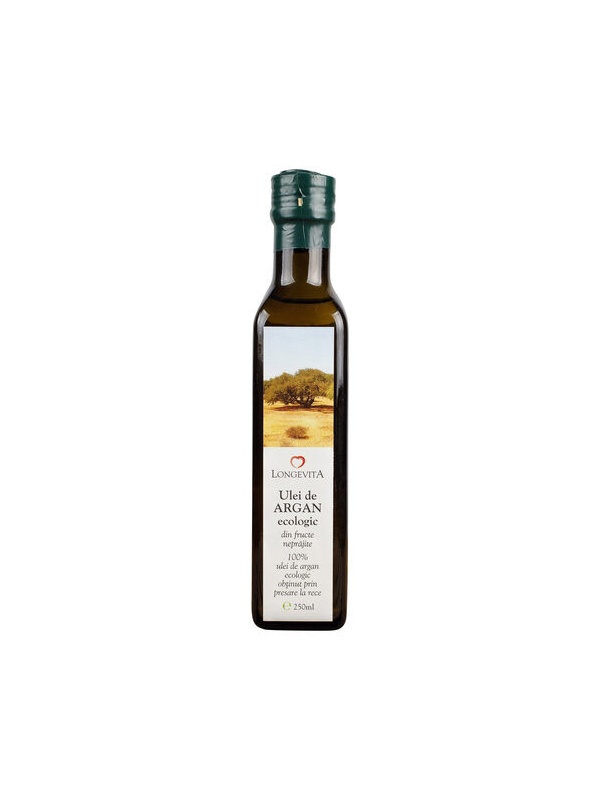 ULEI ARGAN PRESAT LA RECE ECO 250ml LONGEVITA