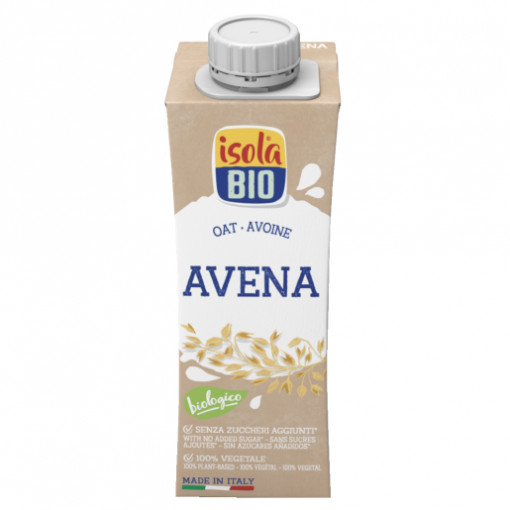 Bautura Bio de ovaz, To Go, fara zahar 250ml - Isola Bio