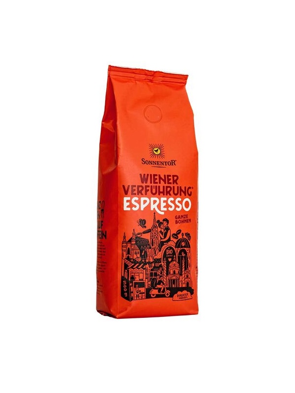CAFEA "ISPITA VIENEZA" ESPRESSO BOABE ECO 500gr SONNENTOR