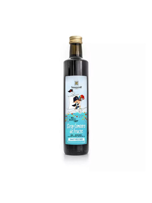SIROP ICE TEA - CEAI NEGRU&PIERSICI FARA ZAHAR ECO (sticla) 500ml SONNENTOR