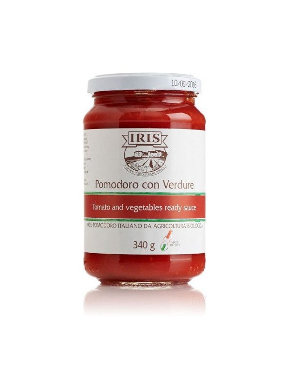 Sos bio de rosii cu legume - Iris 340g