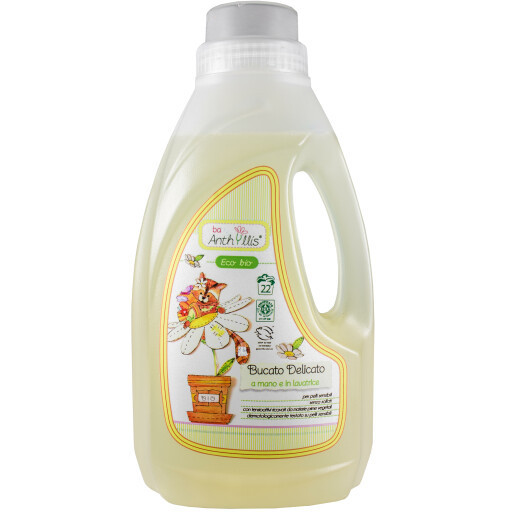 Detergent lichid pentru rufe bebelusi ECO BIO Baby Anthyllis 1000ml
