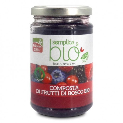 Gem BIO fructe de padure (indulcit cu pulpa de mere) 320g
