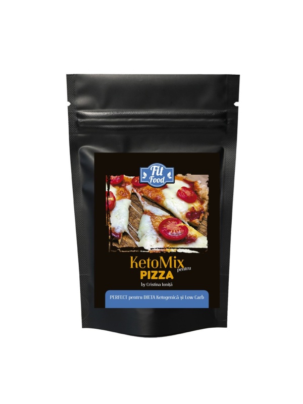 KetoMix Pizza by Cristina Ionita (Low Carb, Keto) 210g - Fit Food