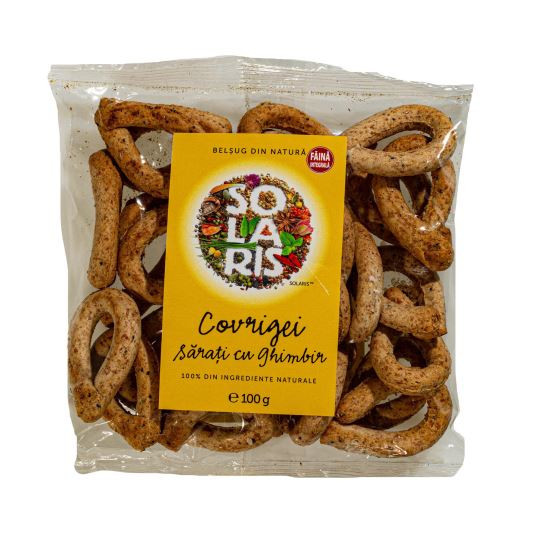 COVRIGEI SARATI CU GHIMBIR 100g SOLARIS